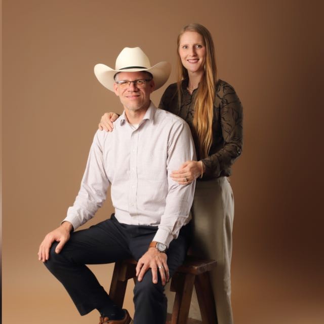 Kevin Taylor y su esposa Hannah